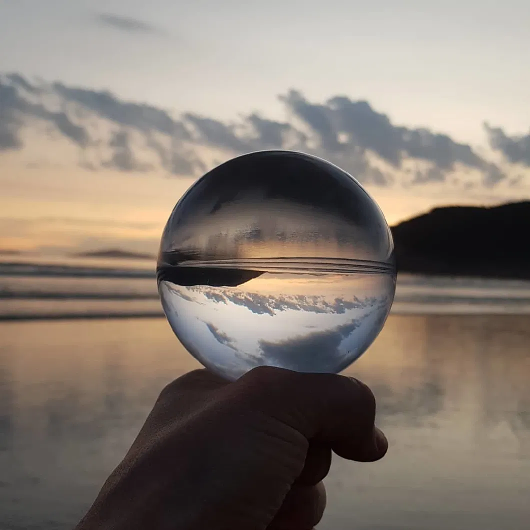 Clear Transparent Sphere 75mm (3 inch) Contact Acrylic Juggling Ball