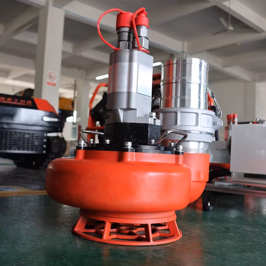 Pompe à eaux usées hydraulique portative à grand débit Selam 6 pouces 150 mm