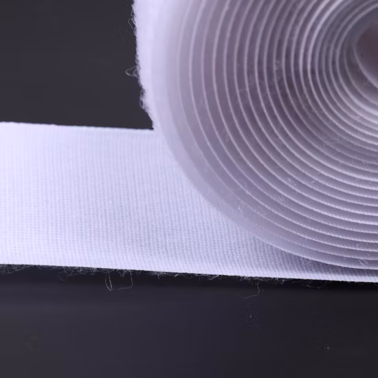 Ruban adhésif noir et blanc à boucles et crochets, 3 pouces, 75 mm