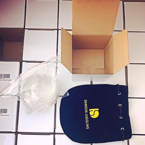 Sphère transparente transparente 75 mm (3 pouces) Boule de jonglage en acrylique de contact